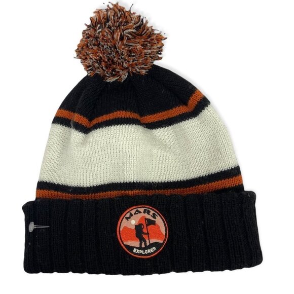 New Pillow‎ Line Knit Mars Explorer Beanie Toque Hat Nordstrom Soft Nordstrom - Picture 2 of 7